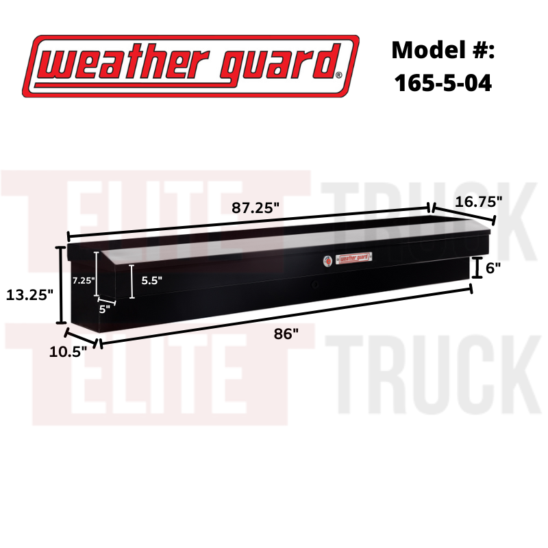 Weather Guard 165-5-04 Lo-Side Box