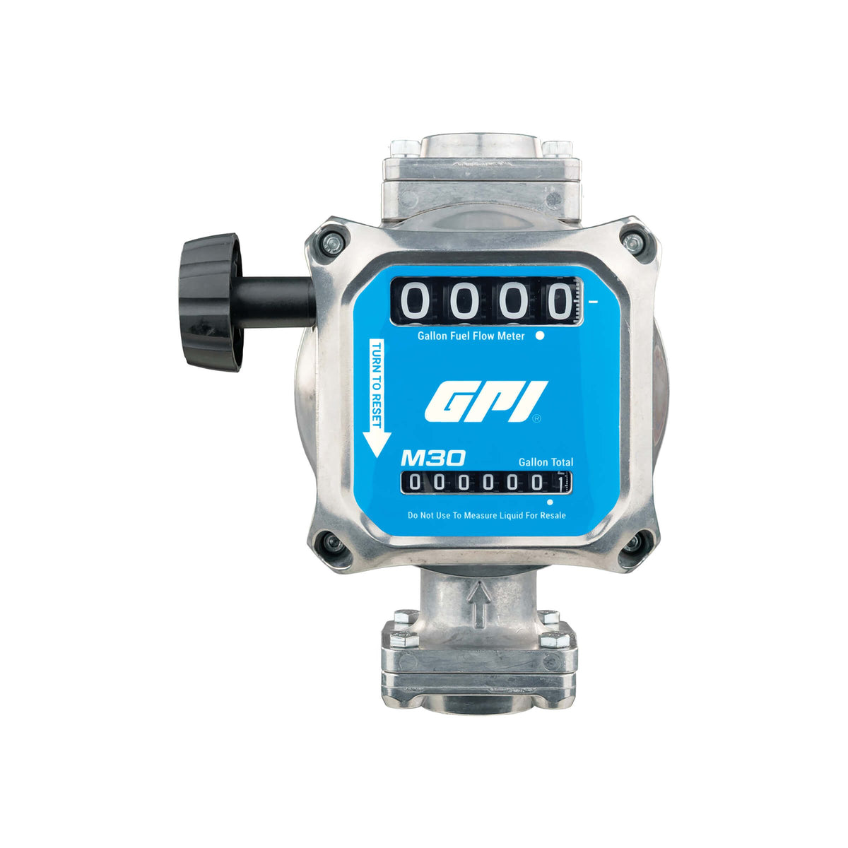 GPI M30 Mechanical Fuel Meter, 5-30 GPM, 1 in. NPT, Gallons (165100-01) - view 3