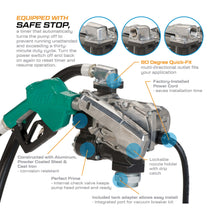 GPI GPRO V25 25 GPM 12V Fuel Transfer Pump with Auto Diesel Nozzle (170000-03) - view 5