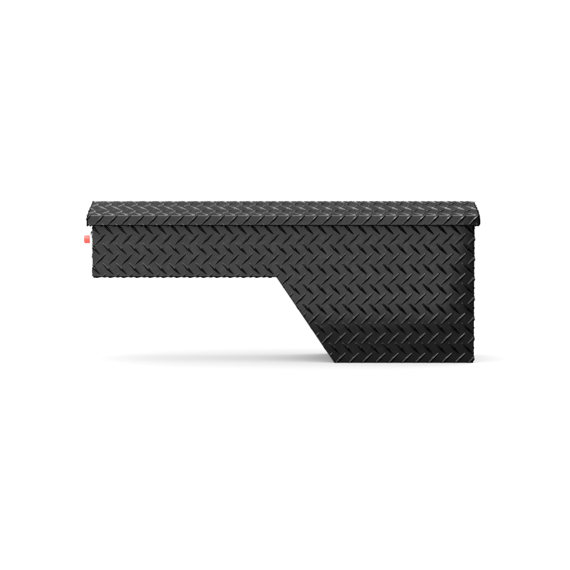 Weather Guard Aluminum Wheel Well Tool Box, Driver Side, Gloss Black (172-5-04)