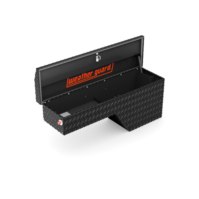 Weather Guard Aluminum Wheel Well Tool Box, Driver Side, Gloss Black (172-5-04)