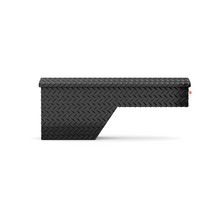 Weather Guard Aluminum Wheel Well Tool Box, Passenger Side, Gloss Black (173-5-04)