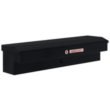 Weather Guard 56 in Aluminum Lo-Side Truck Tool Box, Gloss Black (174-5-04)