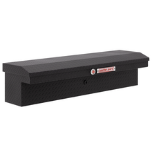 Weather Guard 56 in Low Profile Aluminum Lo-Side Truck Tool Box, Textured Matte Black (178-52-04)