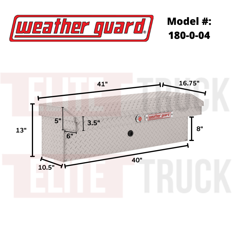 Weather Guard 180-0-04 Lo-Side Box