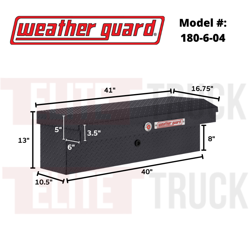 Weather Guard 180-6-04 Lo-Side Box