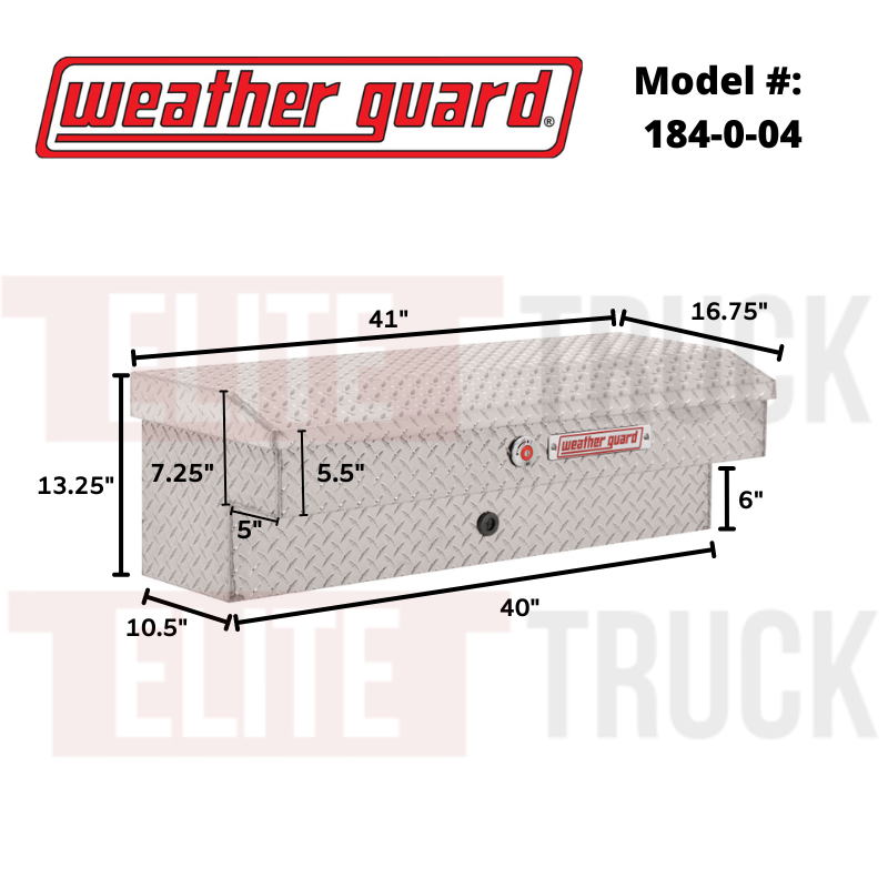 Weather Guard 184-0-04 Lo-Side Box