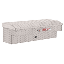 Weather Guard 41 in Aluminum Lo-Side Truck Tool Box, Clear Finish (184-0-04)