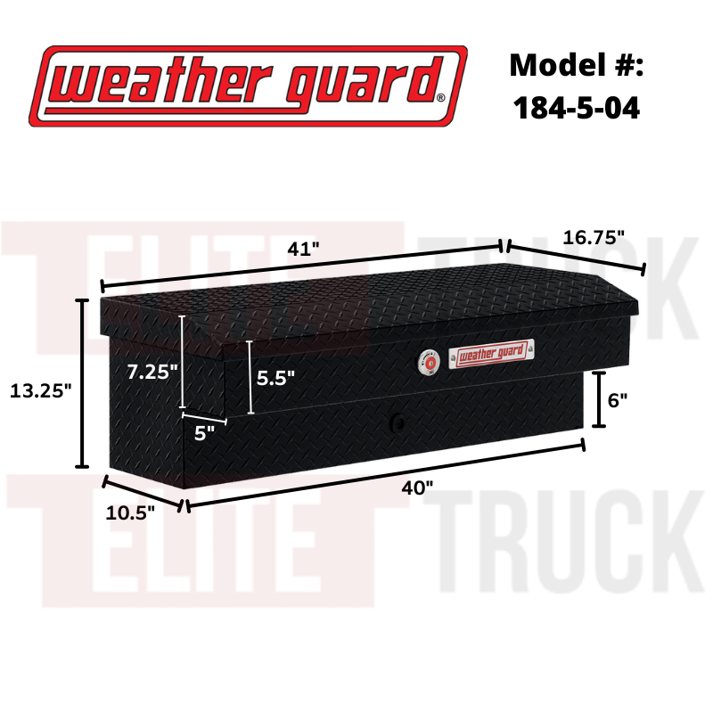 Weather Guard 184-5-04 Lo-Side Box