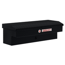 Weather Guard 41 in Aluminum Lo-Side Truck Tool Box, Gloss Black (184-5-04)