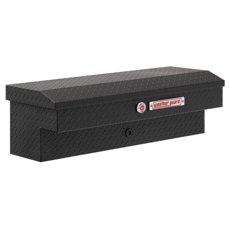 Weather Guard 41 in Aluminum Lo-Side Truck Tool Box, Textured Matte Black (184-52-04)