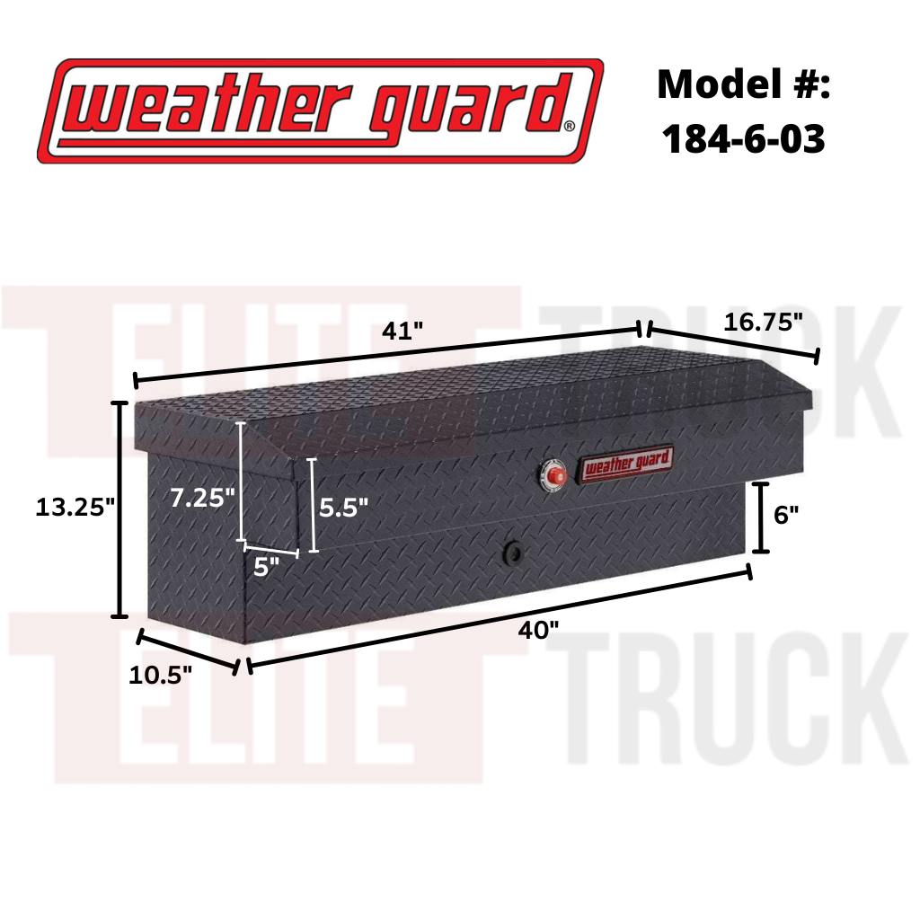 Weather Guard 184-6-04 Lo-Side Box