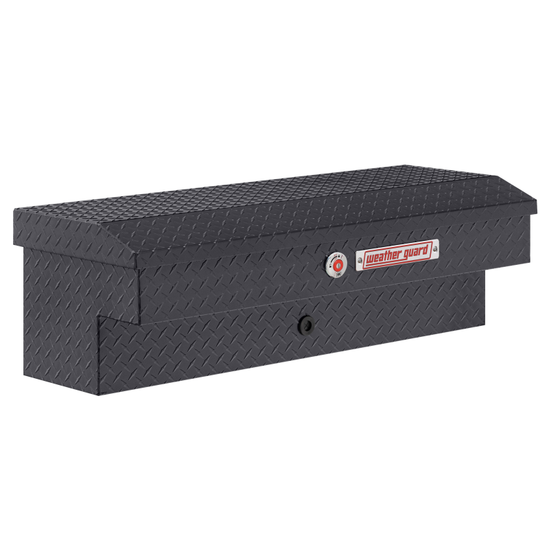 Weather Guard 41 in Aluminum Lo-Side Truck Tool Box, Gunmetal Gray (184-6-04)