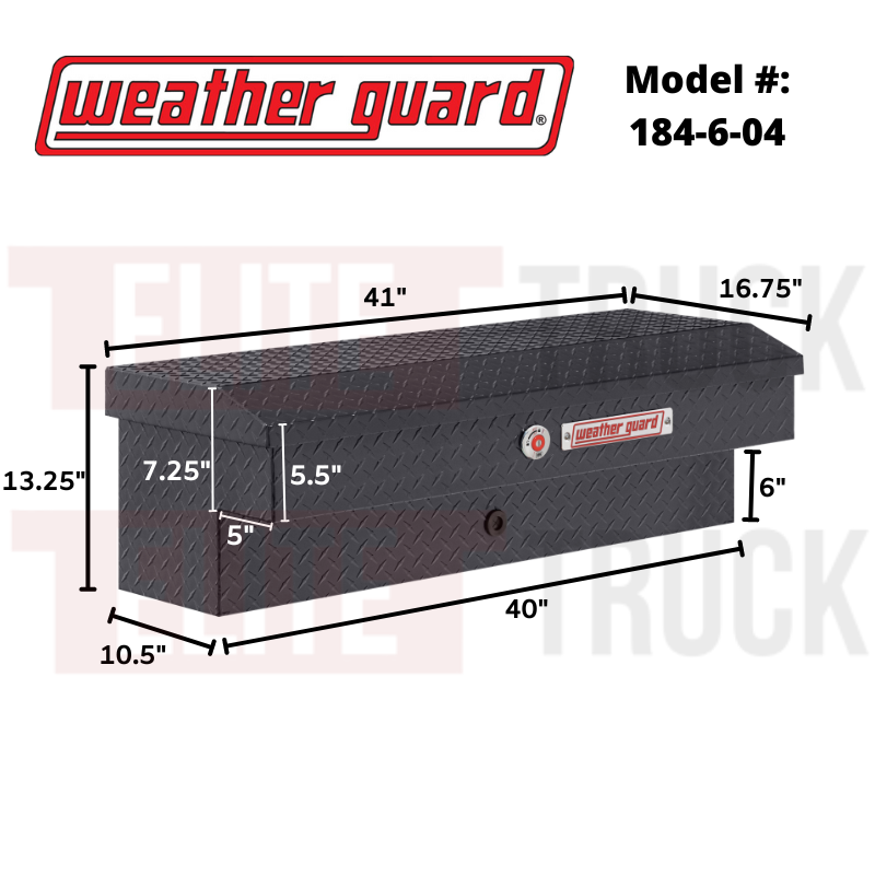 Weather Guard 184-6-04 Lo-Side Box