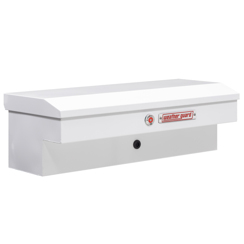 Weather Guard 41 in Steel Lo-Side Truck Tool Box, White (185-3-04)