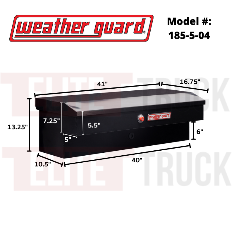 Weather Guard 185-5-04 Lo-Side Box