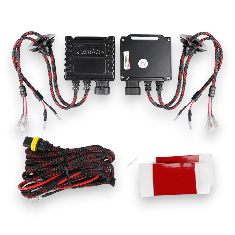 ARC Lighting LED Super Decoder Harness Kit, H1, Anti-Flicker, All-In-One CAN bus - Part 20013