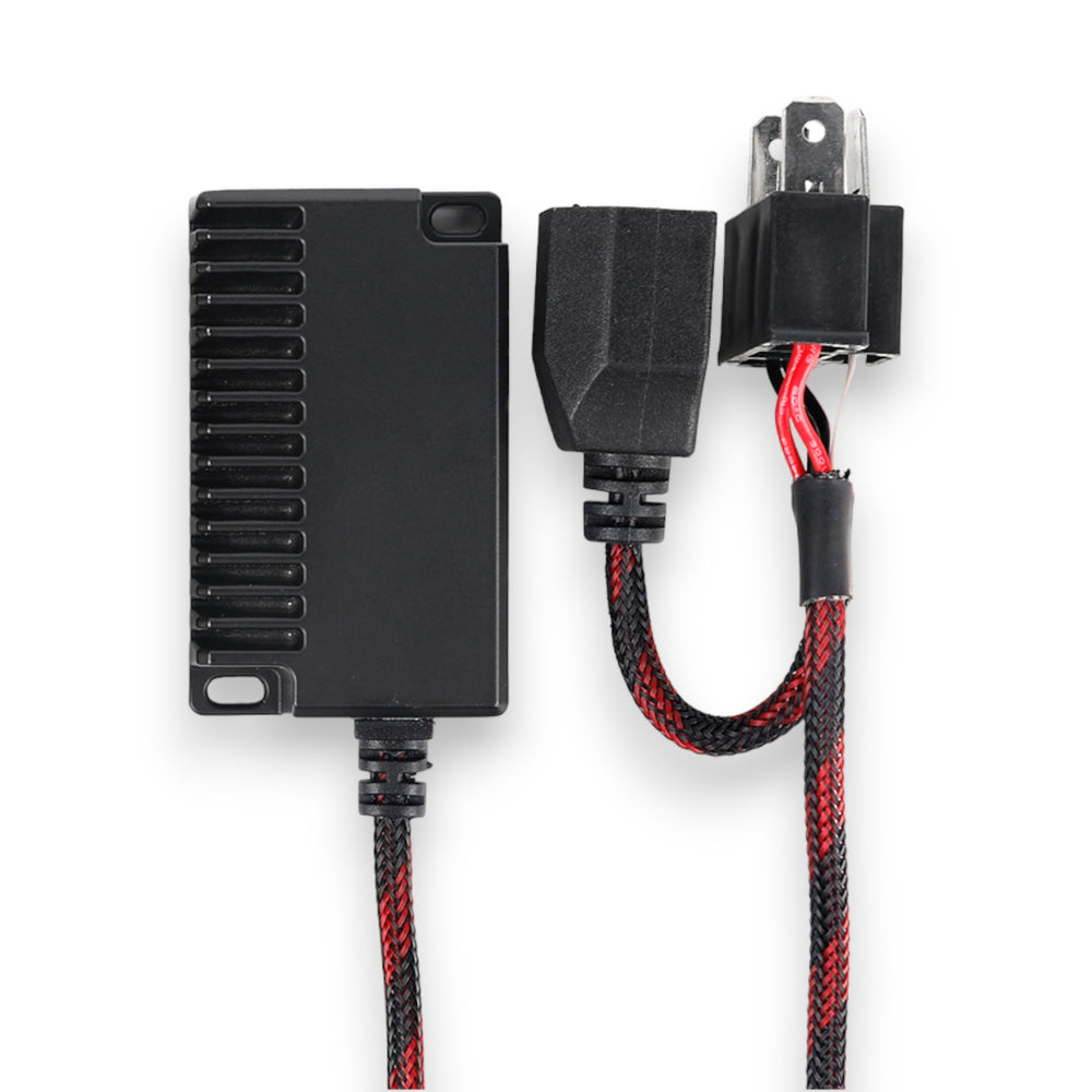 ARC Lighting LED Resistor Harness, H4, 15W Load, Plug & Play - Part 20041