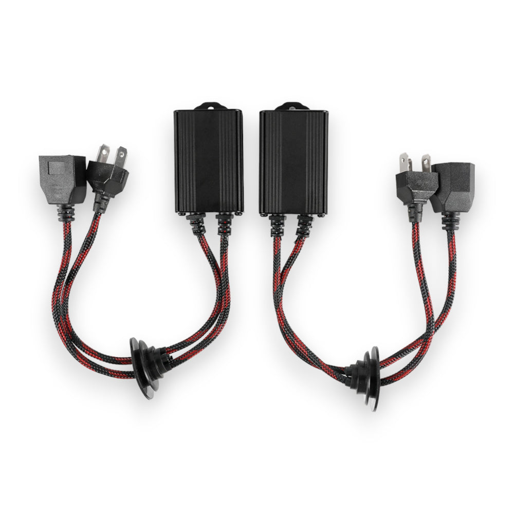 ARC Lighting LED Decoder Harness Kit, H4, Anti-Flicker, All-In-One CAN bus - Part 20042