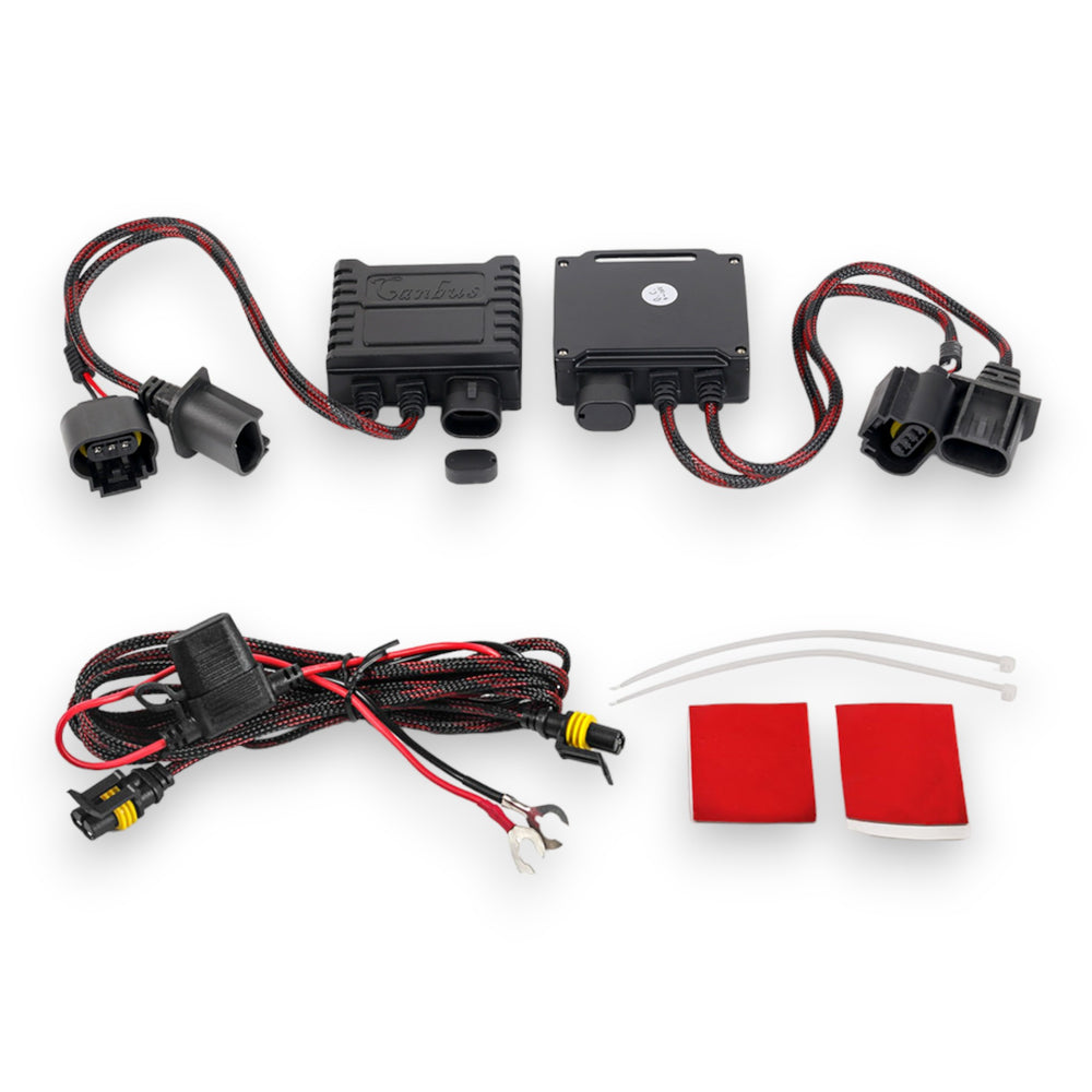 ARC Lighting LED Super Decoder Harness Kit, H13, Anti-Flicker, All-In-One CAN bus - Part 20133