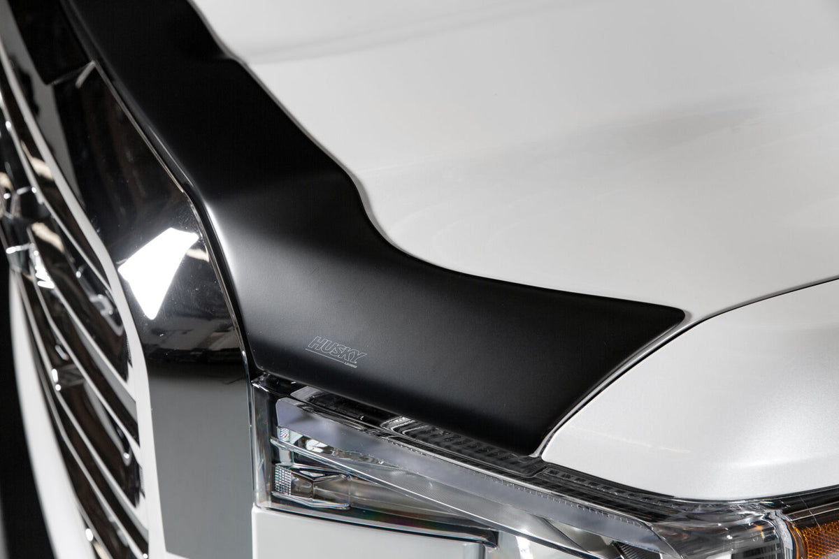Husky Liners Aeroskin Hood Protector; Matte Black Low Profile - 2017-2018 GMC Sierra 2500 HD / 2017-2018 GMC Sierra 3500 HD - Part 2877144