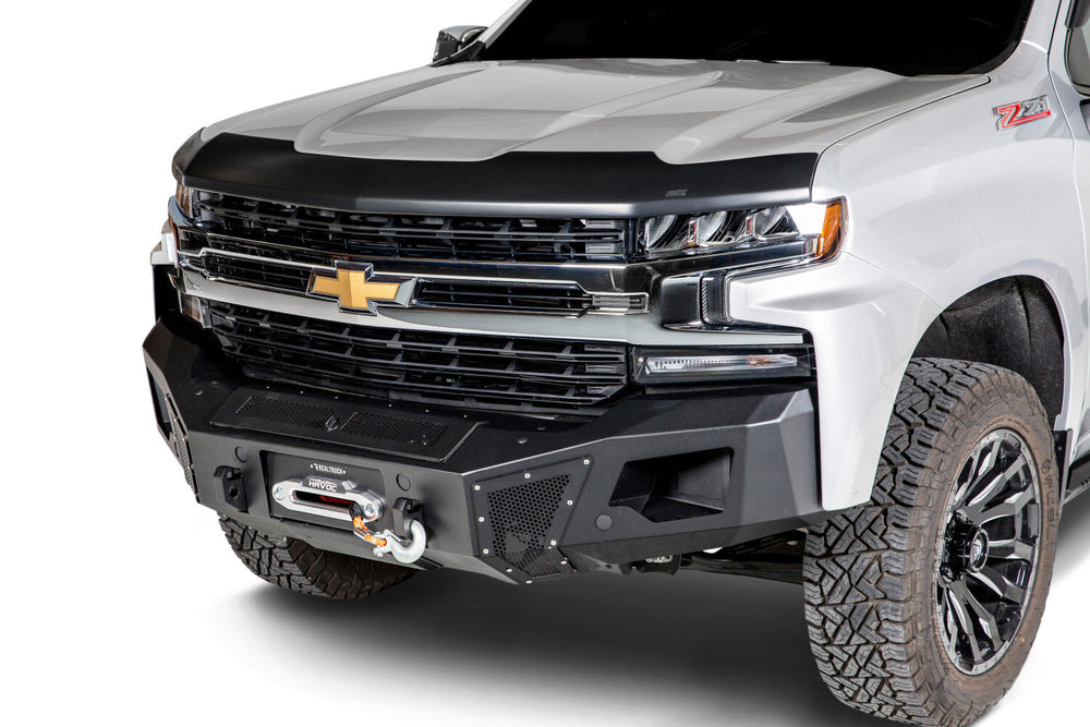 Husky Liners Aeroskin Hood Protector; Matte Black Low Profile - 2019-2026 Chevrolet Silverado 1500 / 2022 Chevrolet Silverado 1500 LTD - Part 2877168