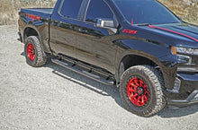 Steelcraft 3" Round Sidebars - Black - 2019-2025 Chevy/GMC Silverado/Sierra 1500 / 2020-2025 Silverado/Sierra 2500/3500 Crew Cab (202280)