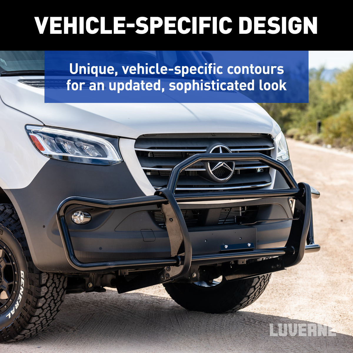 LUVERNE 208820 SolidShield Van Grille Guard, Fits Select Ram ProMaster