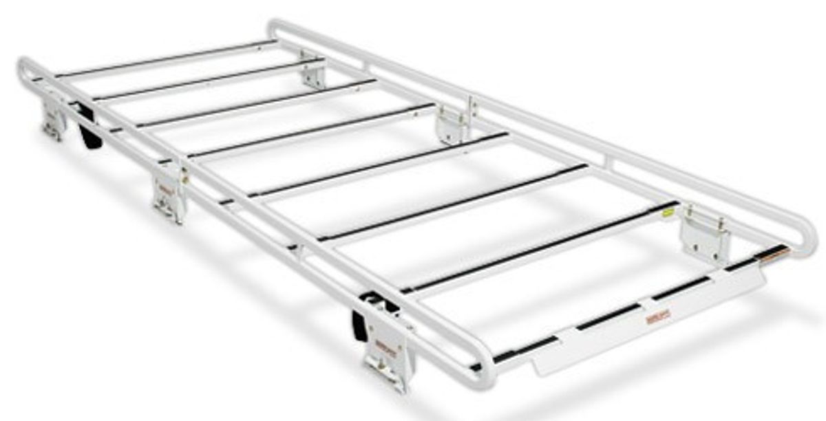 Weather Guard Steel Safari Van Rack with Airfoil for Express, Savana and E-Series (210-3)