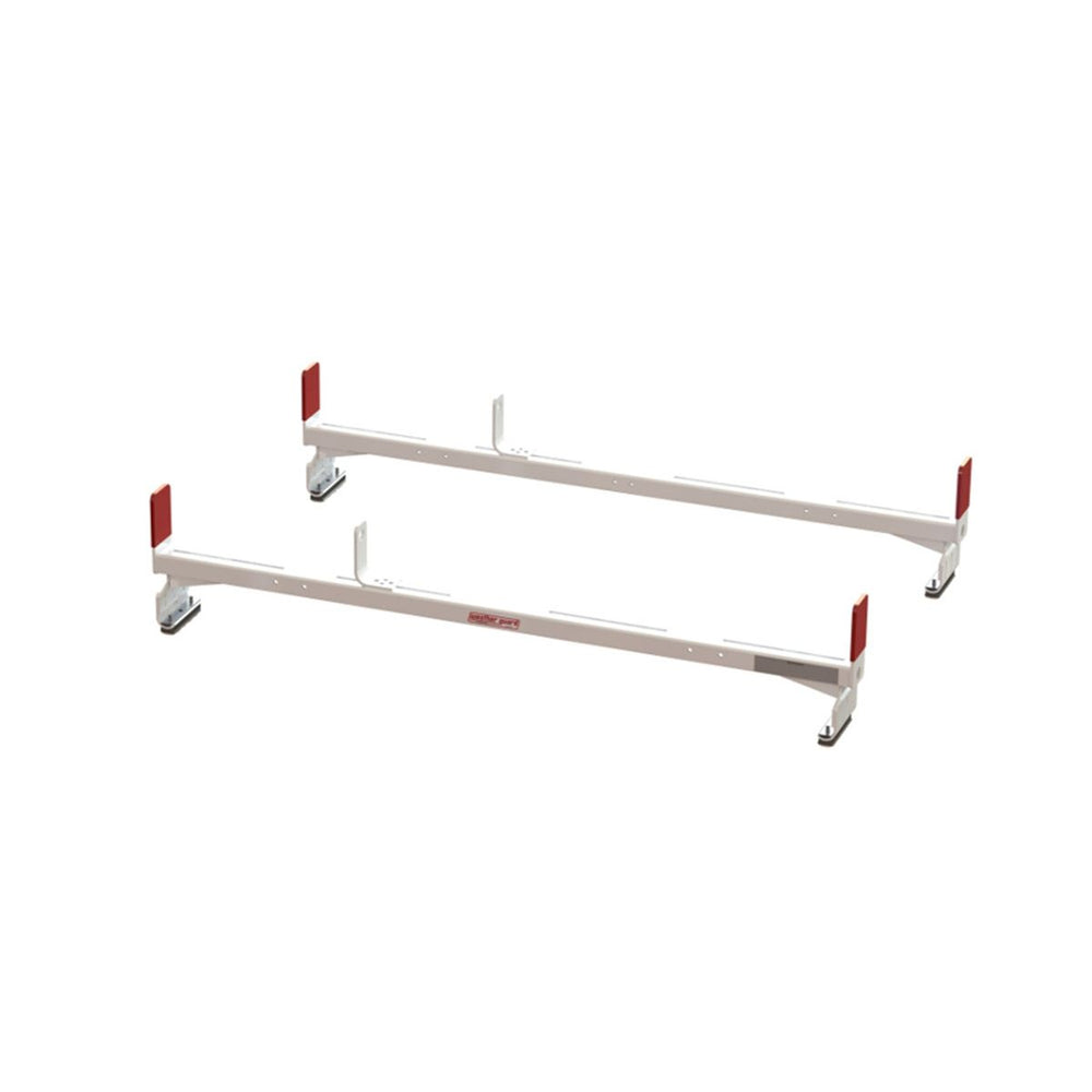 Weather Guard Aluminum All-Purpose Van Rack, 60 in, 2 Cross Members for Compact Vans (218-3-03)