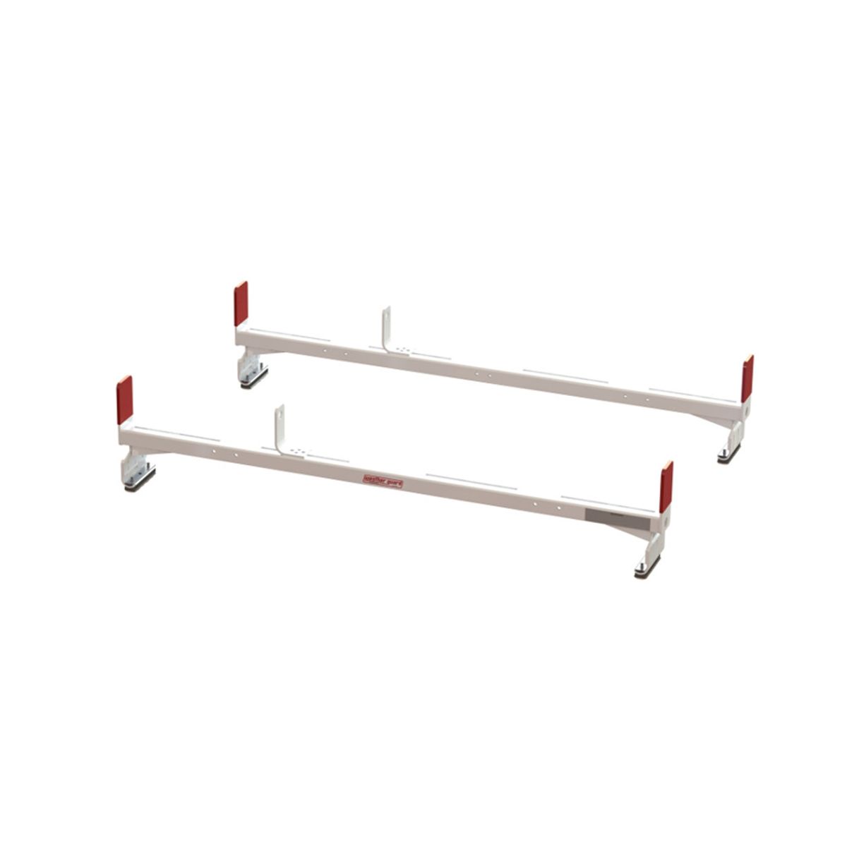 Weather Guard Aluminum All-Purpose Van Rack, 60 in, 2 Cross Members for Compact Vans (218-3-03)