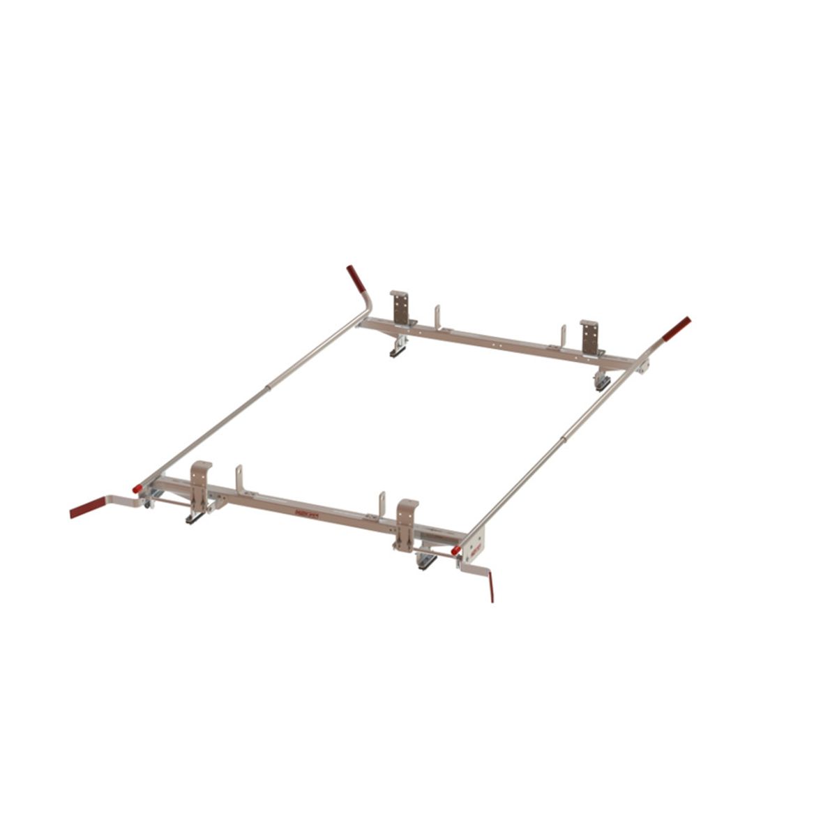 Weather Guard Quick Clamp Van Ladder Rack, Dual Side, 60 in for Compact Vans (224-3-03)