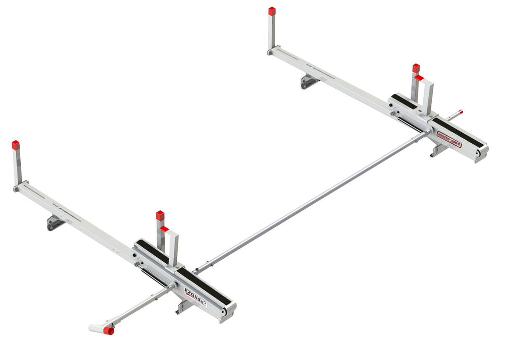 Weather Guard EZGLIDE2 Drop-Down Ladder Rack for Compact Vans (2261-3-01)