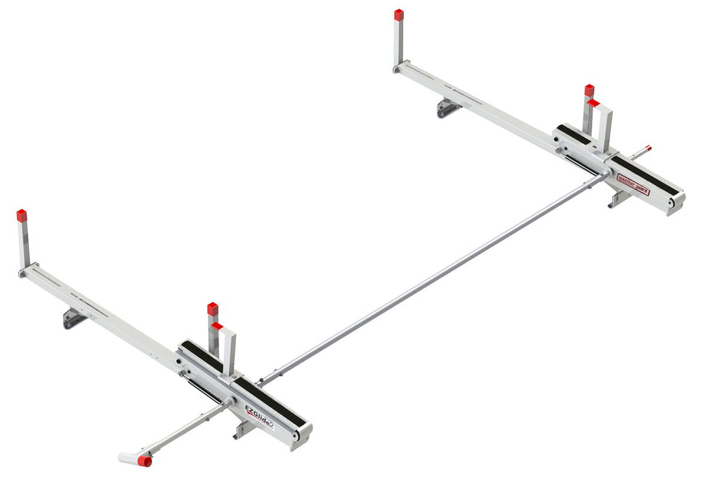Weather Guard EZGLIDE2 Drop-Down Ladder Rack for Full-Size Low-Roof Vans (2271-3-01)