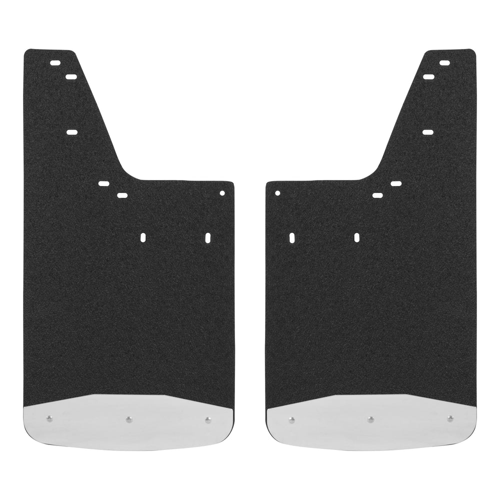 LUVERNE 250233 Front or Rear 12-Inch x 23-Inch Textured Rubber Mud Guards, Select Dodge Ram 1500, 2500, 3500, 2 Flaps