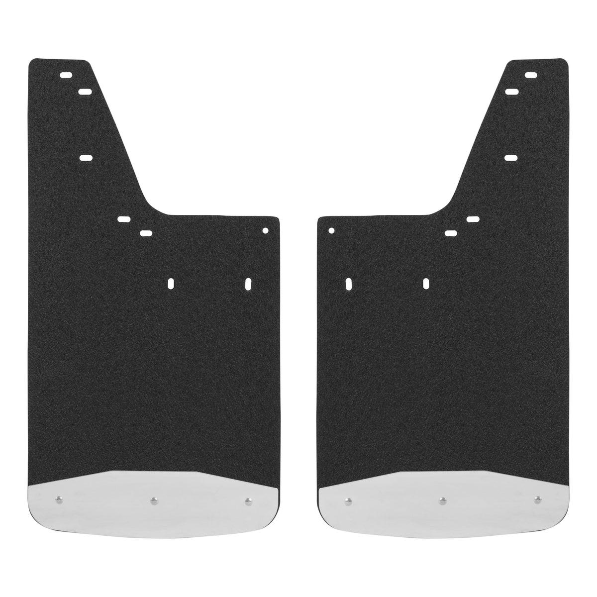 LUVERNE 250233 Front or Rear 12-Inch x 23-Inch Textured Rubber Mud Guards, Select Dodge Ram 1500, 2500, 3500, 2 Flaps