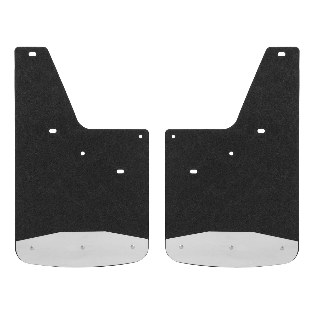 LUVERNE 250740 Front or Rear 12-Inch x 20-Inch Textured Rubber Mud Guards, Select Chevrolet Silverado, GMC Sierra 1500, 2500, 3500 HD, 2 Flaps