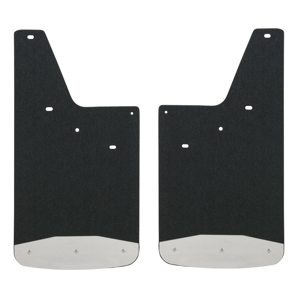 LUVERNE 250743 Front or Rear 12-Inch x 23-Inch Textured Rubber Mud Guards, Select Chevrolet Silverado, GMC Sierra 1500, 2500, 3500 HD, 2 Flaps