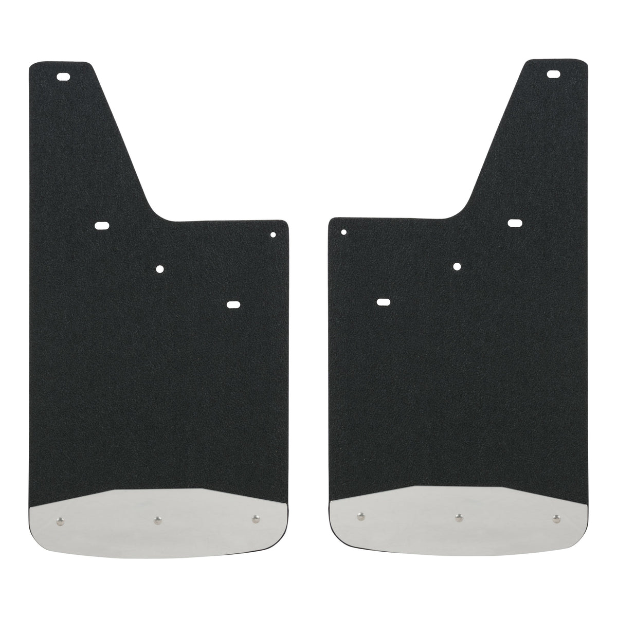 LUVERNE 250743 Front or Rear 12-Inch x 23-Inch Textured Rubber Mud Guards, Select Chevrolet Silverado, GMC Sierra 1500, 2500, 3500 HD, 2 Flaps