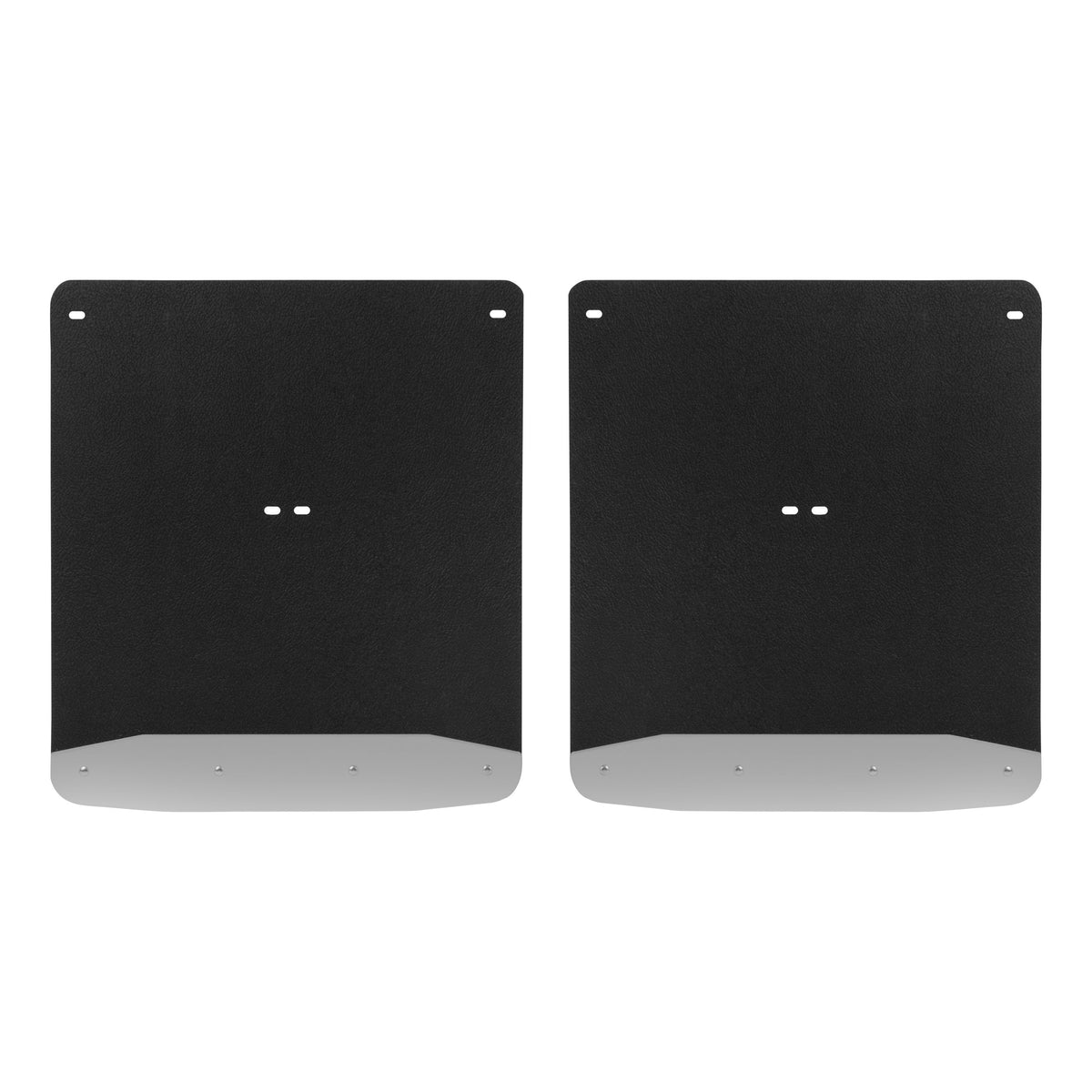 LUVERNE 250744 Rear Dually 20-Inch x 23-Inch Textured Rubber Mud Guards, Select Chevrolet Silverado, GMC Sierra 3500 HD, 2 Flaps