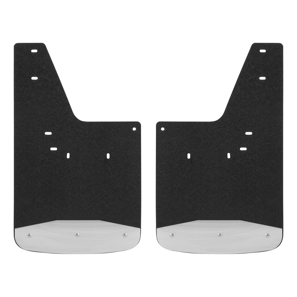 LUVERNE 250930 Front 12-Inch x 20-Inch Textured Rubber Mud Guards, Select Dodge, Ram 1500, 2500, 3500, 2 Flaps
