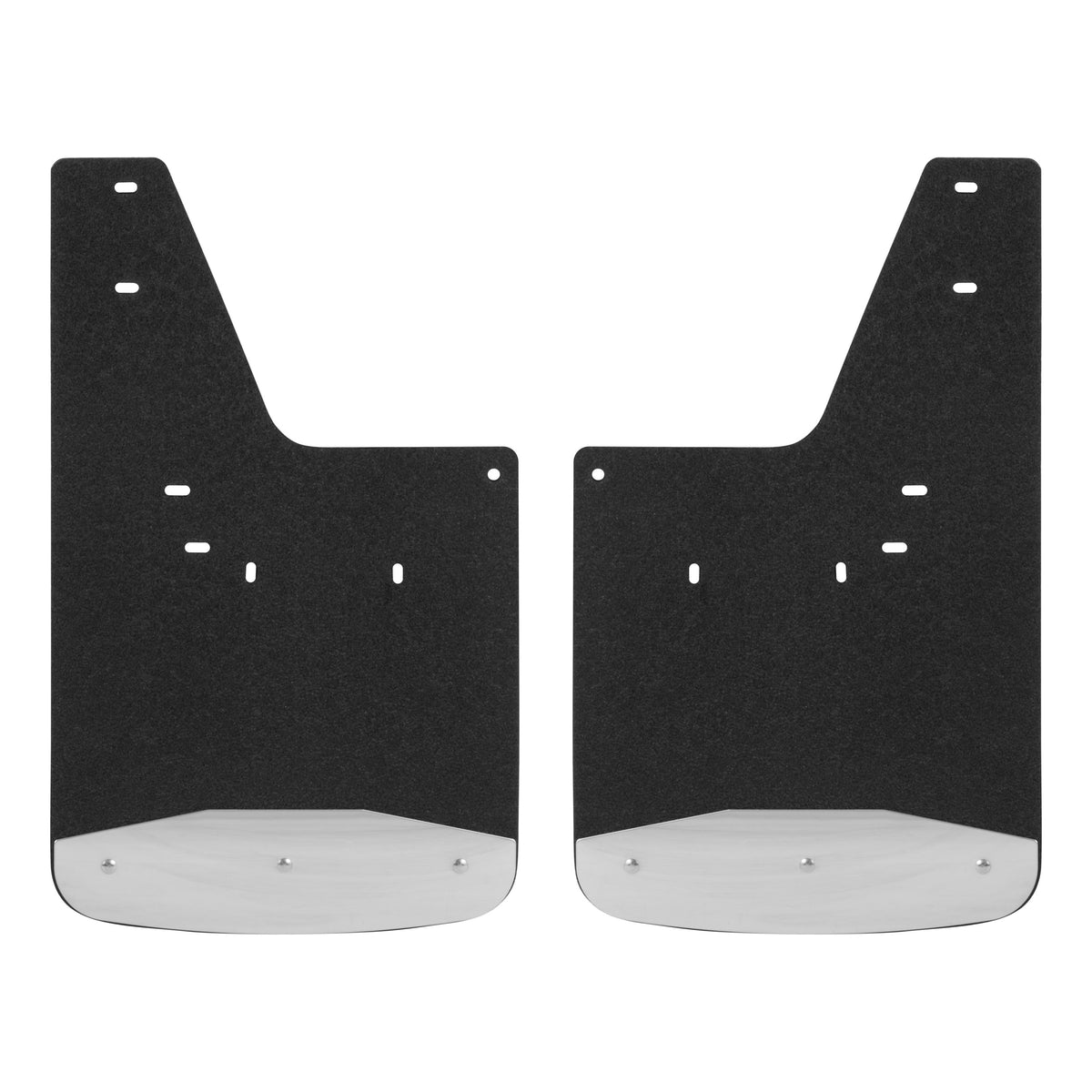 LUVERNE 250930 Front 12-Inch x 20-Inch Textured Rubber Mud Guards, Select Dodge, Ram 1500, 2500, 3500, 2 Flaps