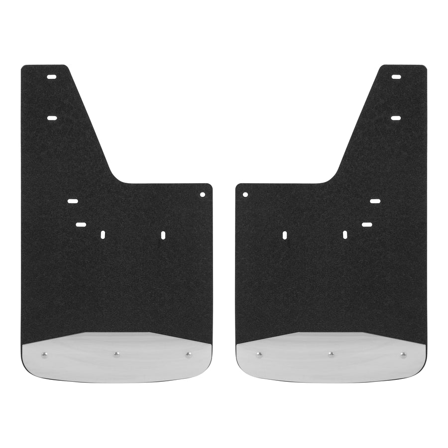LUVERNE 250930 Front 12-Inch x 20-Inch Textured Rubber Mud Guards, Select Dodge, Ram 1500, 2500, 3500, 2 Flaps