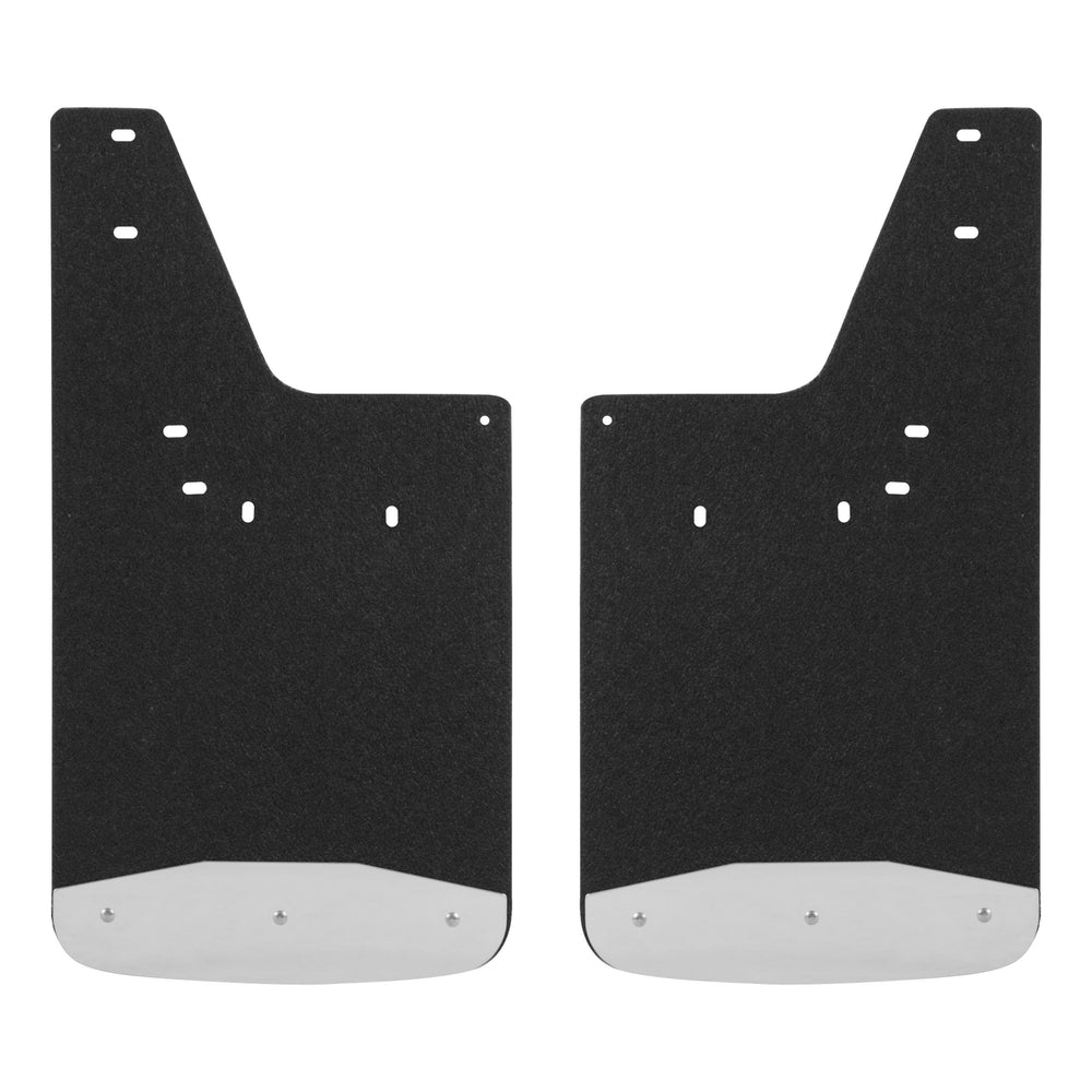 LUVERNE 250932 Front 12-Inch x 23-Inch Textured Rubber Mud Guards, Select Dodge, Ram 1500, 2500, 3500, 4500, 5500, 2 Flaps