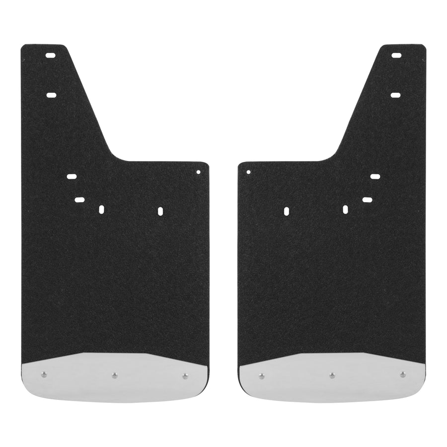 LUVERNE 250932 Front 12-Inch x 23-Inch Textured Rubber Mud Guards, Select Dodge, Ram 1500, 2500, 3500, 4500, 5500, 2 Flaps