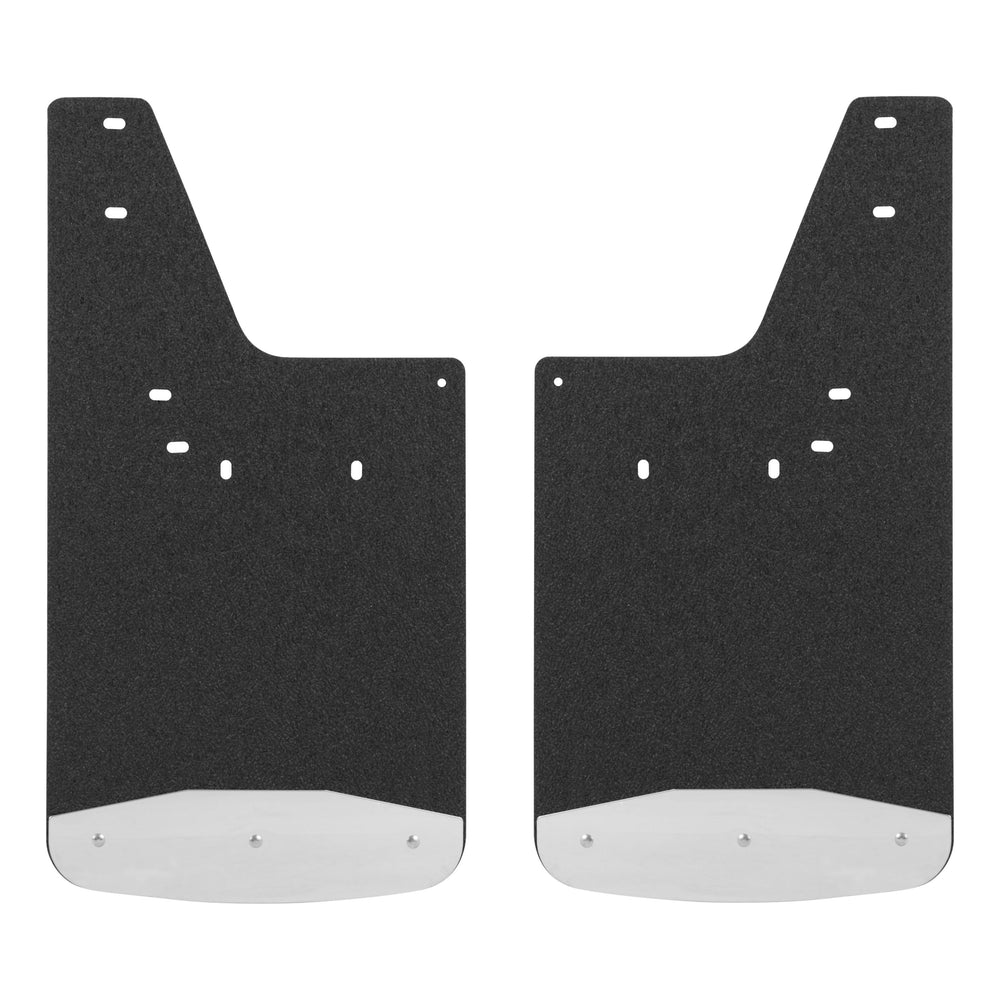 LUVERNE 250933 Rear 12-Inch x 23-Inch Textured Rubber Mud Guards, Select Dodge, Ram 1500, 2500, 3500, 2 Flaps