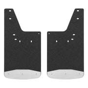 LUVERNE 250933 Rear 12-Inch x 23-Inch Textured Rubber Mud Guards, Select Dodge, Ram 1500, 2500, 3500, 2 Flaps