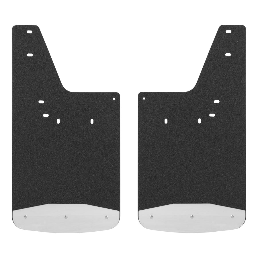LUVERNE 250933 Rear 12-Inch x 23-Inch Textured Rubber Mud Guards, Select Dodge, Ram 1500, 2500, 3500, 2 Flaps