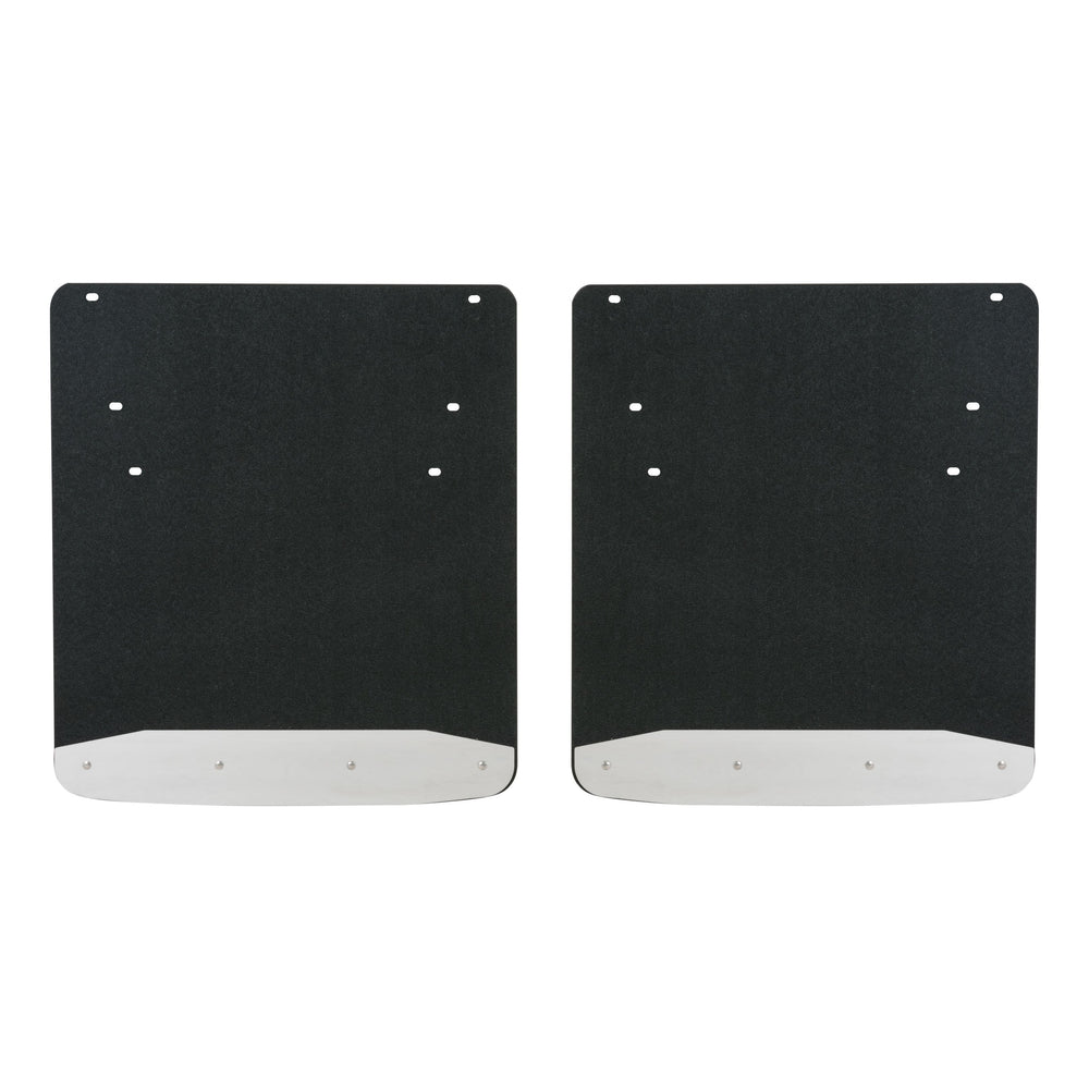 LUVERNE 251034 Rear Dually 20-Inch x 23-Inch Textured Rubber Mud Guards, Select Ram 3500, 2 Flaps