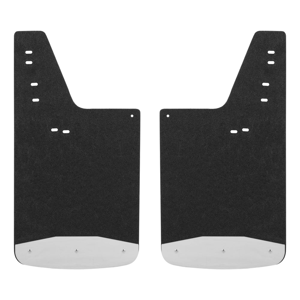 LUVERNE 251123 Front or Rear 12-Inch x 23-Inch Textured Rubber Mud Guards, Select Ford F-250, F-350, F-450, F-550 Super Duty, 2 Flaps